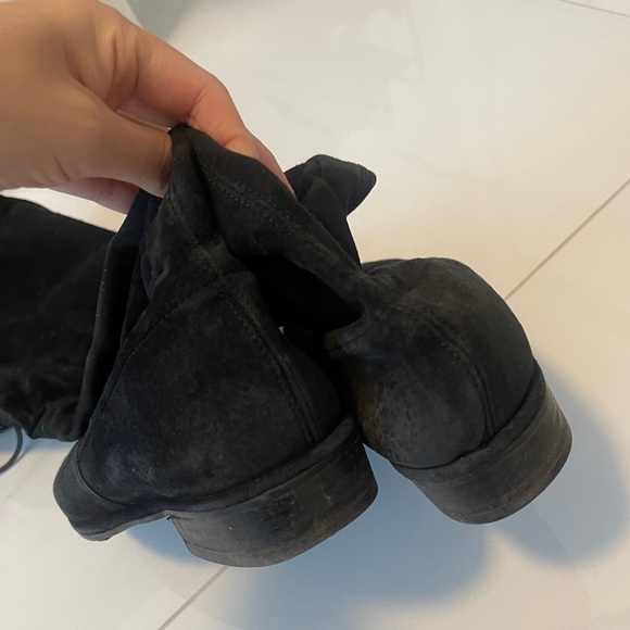 Stuart Weitzman Lowland Suede Boots - 37, US 6.5 - Picture 6 of 9